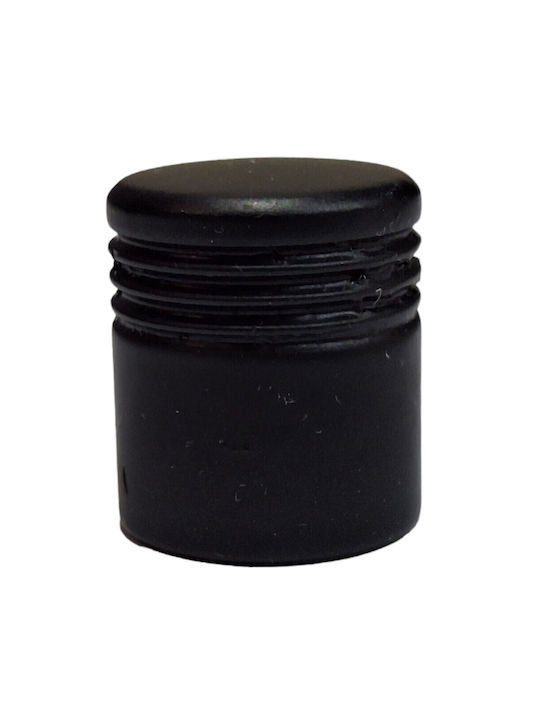 Black Italian Furniture Knob Eureka 11417-000-20a1 Black Matt D.20