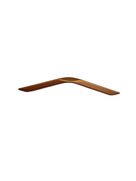 Italian Furniture Handle Eureka 11681-096-roz1 Copper Dimension 9.6cm