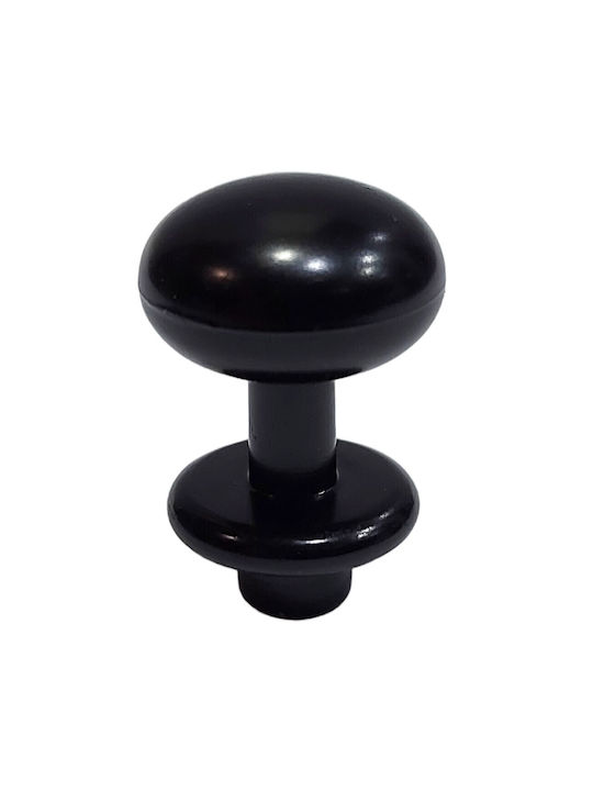 Italian Furniture Knob Eureka 11698-000-acc1 Black Matte D.16