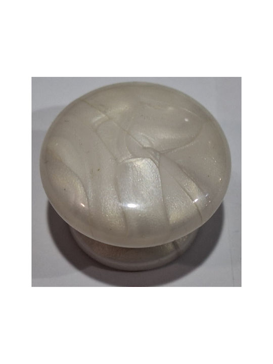 Italian Furniture Knob Eureka 11552-000-mab1 Plastic Dimensions D.29