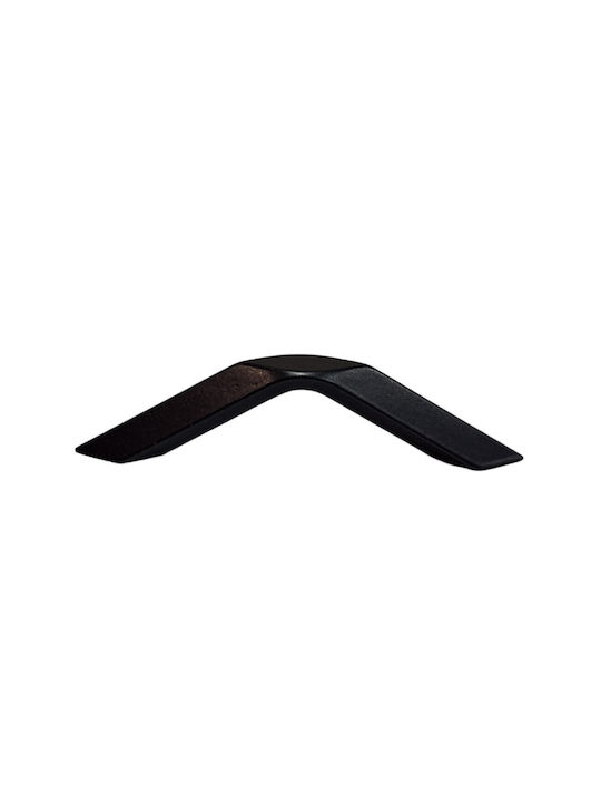 Italian Furniture Handle Eureka 11683-096-roz1 Black Matte Size 9.6cm