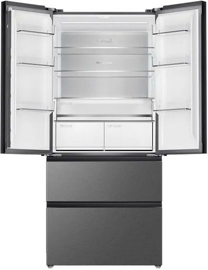 Side-by-Side Kühlschrank 532Es Total NoFrost H190xB83.3xT64cm. Inox RC532FXE0EE