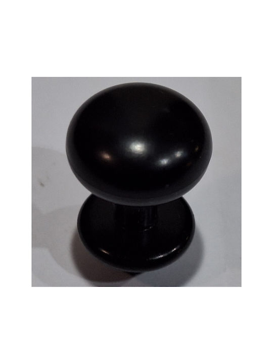 Italian Furniture Knob Eureka 11698-000-acc1 Black Matte D.16
