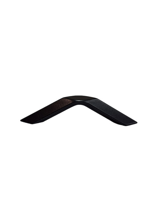 Italian Furniture Handle Eureka 11683-096-roz1 Black Matte Size 9.6cm