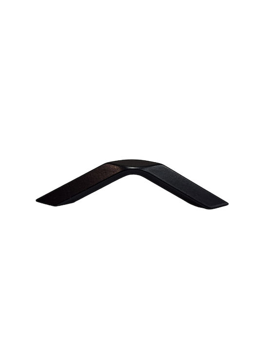 Italian Furniture Handle Eureka 11683-096-roz1 Black Matte Size 9.6cm