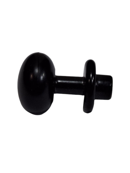 Italian Furniture Knob Eureka 11698-000-acc1 Black Matte D.16