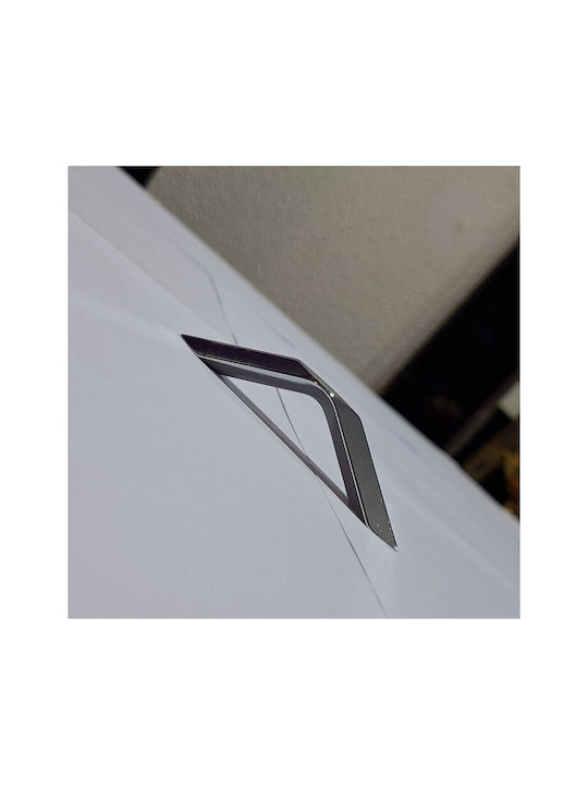 Italian Furniture Handle Eureka 11682-096-roz1 Chrome Glossy Size 9.6cm
