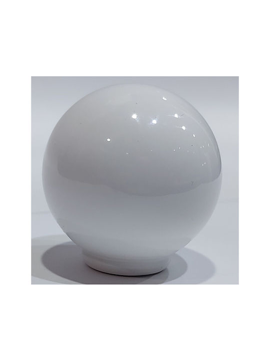 Italian Furniture Knob Eureka 11716-000-pla1 White Plastic D.34