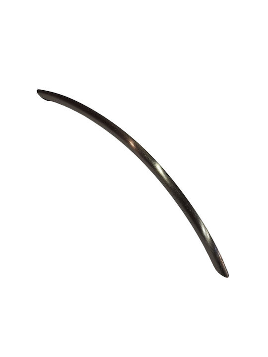 Italian Furniture Handle Eureka 11694-192-ino Nickel Matt Size 19.2cm
