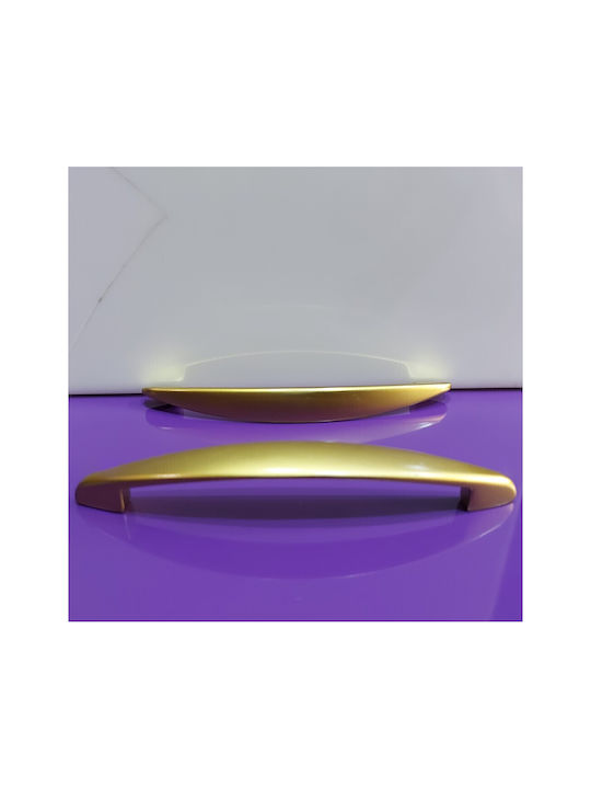 Mâner Italian Pentru Mobilier Eureka 11728-160-brz1 Auriu Mat Dimensiune 16,0cm Mâner Italian Pentru Mobilier Eureka 11728-160-brz1 Auriu Mat Dimensiune 16,0cm