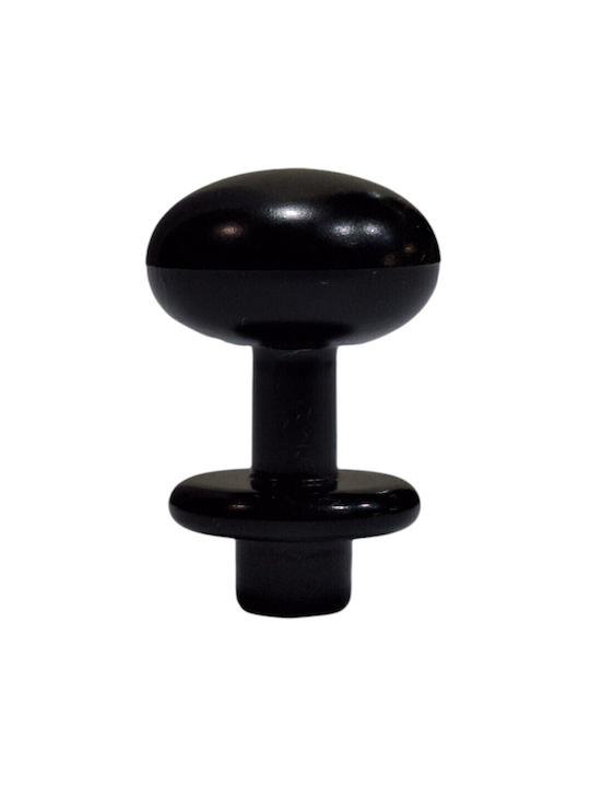 Italian Furniture Knob Eureka 11698-000-acc1 Black Matte D.16
