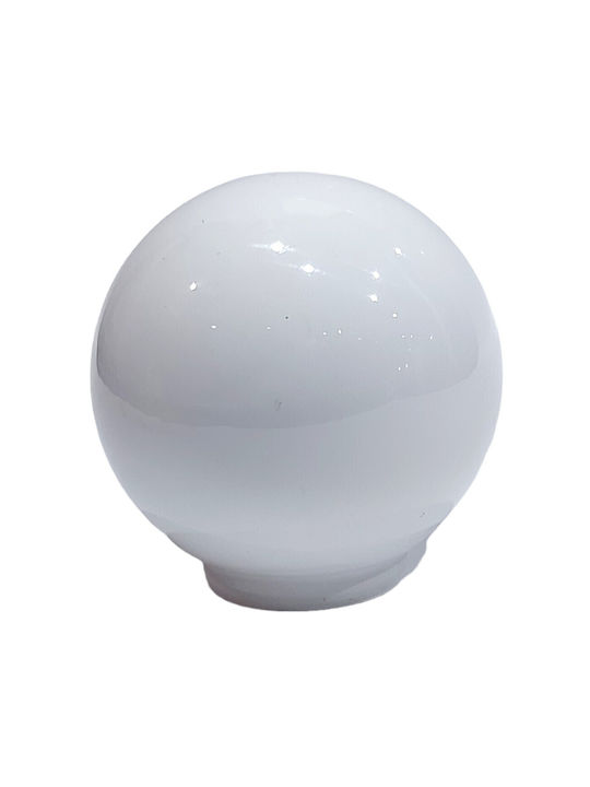 Italian Furniture Knob Eureka 11716-000-pla1 White Plastic D.34