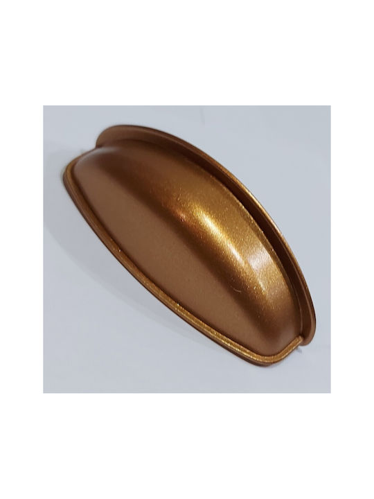 Italian Furniture Flush Handle Eureka 11725-064-brz1 Copper Dimension 6.4cm