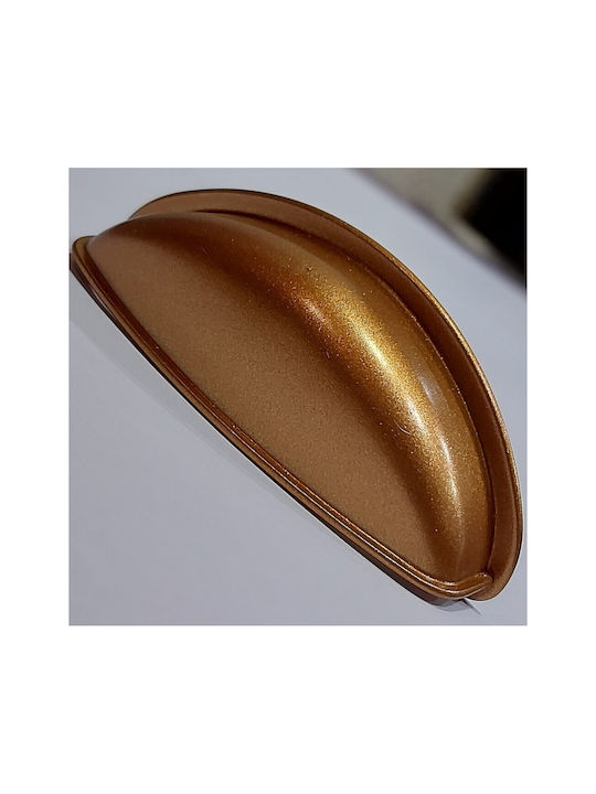 Italian Furniture Flush Handle Eureka 11725-064-brz1 Copper Dimension 6.4cm