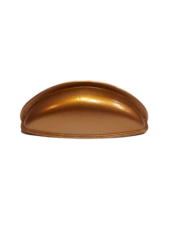 Italian Furniture Flush Handle Eureka 11725-064-brz1 Copper Dimension 6.4cm