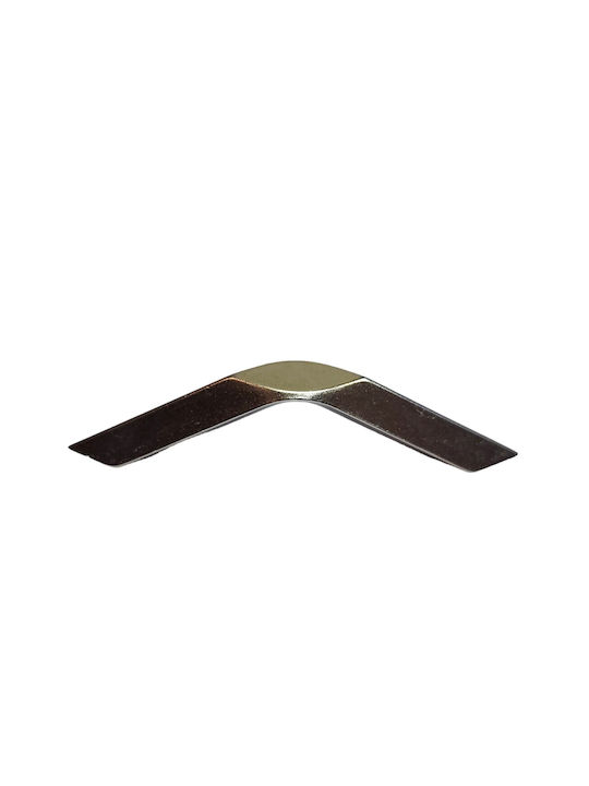 Italian Furniture Handle Eureka 11726-064-roz1 Nickel Matte Size 6.4cm