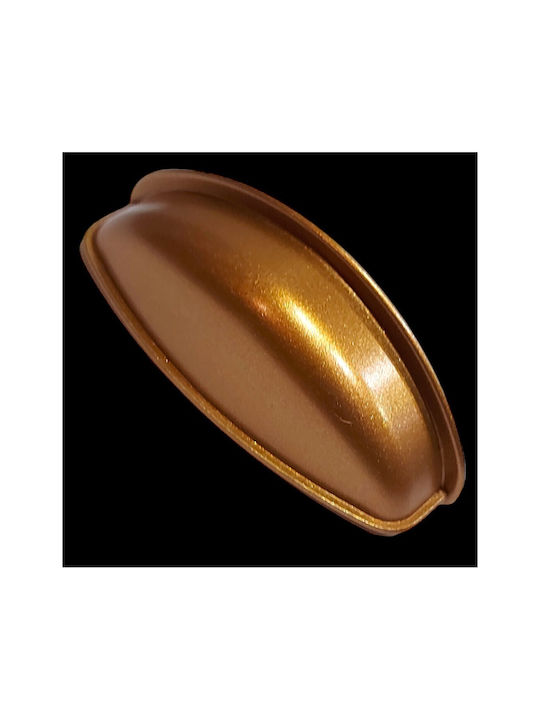 Italian Furniture Flush Handle Eureka 11725-064-brz1 Copper Dimension 6.4cm