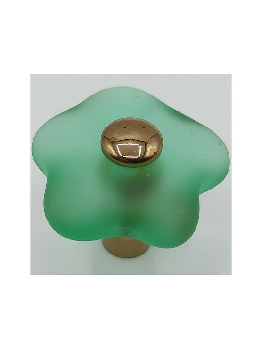 Buton Cristalin Italian Pentru Mobilier Valli&valli 9061-mour Cristal Murano Ø35