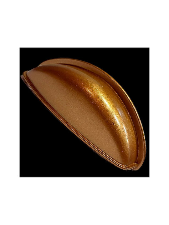 Italian Furniture Flush Handle Eureka 11725-064-brz1 Copper Dimension 6.4cm