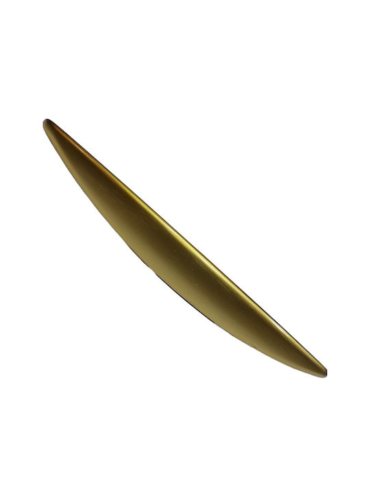 Italian Furniture Handle Eureka 11728-160-brz1 Gold Matte Size 16.0cm