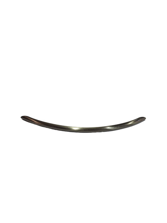 Italian Furniture Handle Eureka 11694-192-ino Nickel Matt Size 19.2cm