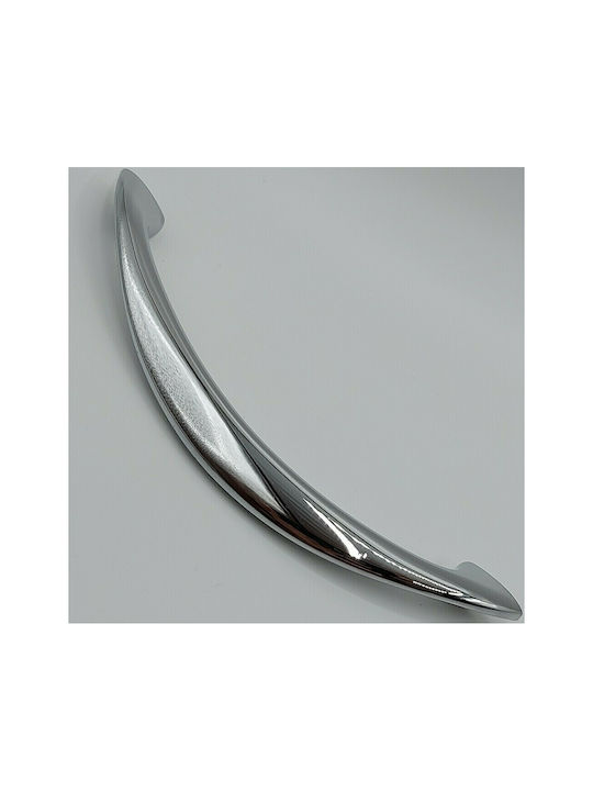 Italienischer Möbelgriff Valli&Valli 4810-160-ino1 Chrom Hochglanz Maße 16,0cm