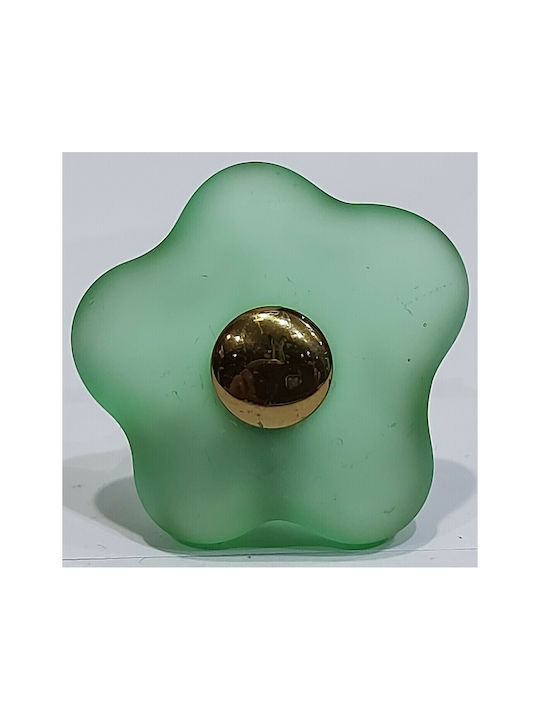 Krisallines Italienisches Möbelgriff Valli&valli 9061-mour Kristall Murano Durchmesser 35