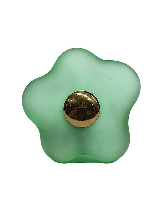 Krisallines Italienisches Möbelgriff Valli&valli 9061-mour Kristall Murano Durchmesser 35