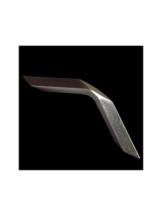 Italian Furniture Handle Eureka 11726-064-roz1 Nickel Matte Size 6.4cm