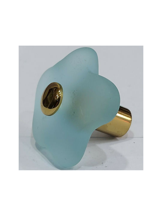 Krisallines Italienisches Möbelgriff Valli&valli 9062-mour Kristall Murano Φ35