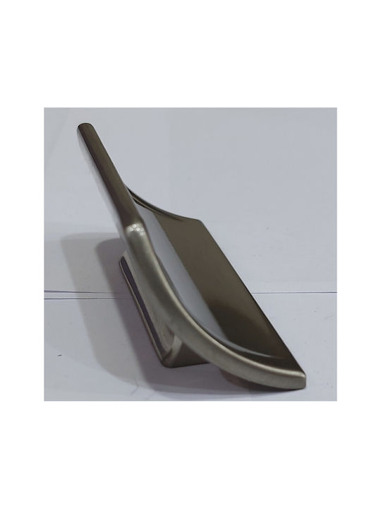 Italienischer Möbelgriff Valli&valli 4807-128-12b1 Matt Nickel Durchmesser 12,8cm