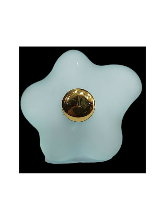 Krisallines Italienisches Möbelgriff Valli&valli 9062-mour Kristall Murano Φ35
