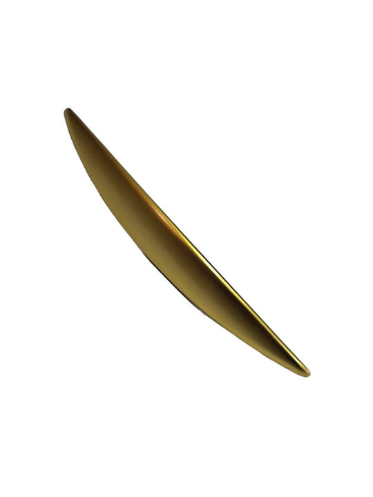 Italian Furniture Handle Eureka 11728-160-brz1 Gold Matte Size 16.0cm