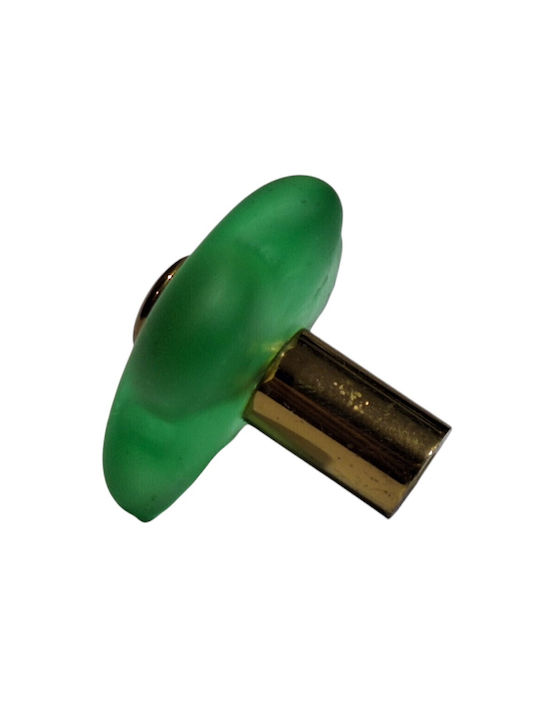 Krisallines Italienisches Möbelgriff Valli&valli 9061-mour Kristall Murano Durchmesser 35