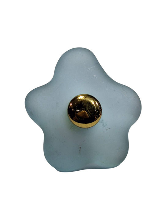 Krisallines Italienisches Möbelgriff Valli&valli 9062-mour Kristall Murano Φ35