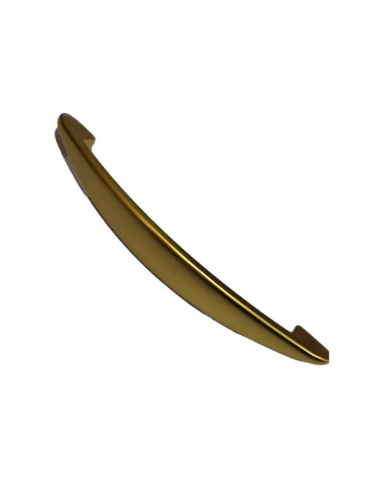 Italian Furniture Handle Eureka 11728-160-brz1 Gold Matte Size 16.0cm