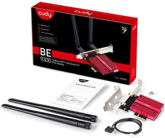 Cudy Ασύρματη Κάρτα Δικτύου PCI-e
