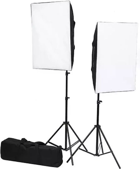 Visico LED192A Kit Φωτισμού 3200 - 5500K 48W με Φωτεινότητα LUX 1510 Lux