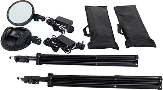 Visico LED192A Kit Φωτισμού 3200 - 5500K 48W με Φωτεινότητα LUX 1510 Lux