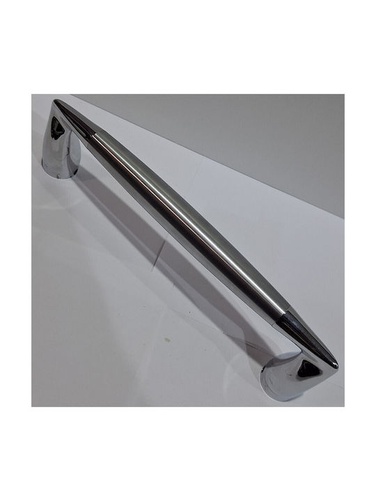 Italienischer Messing-Tastatur Außentür Mandelli 4898-ino Zweifarbige Größe 25,0cm