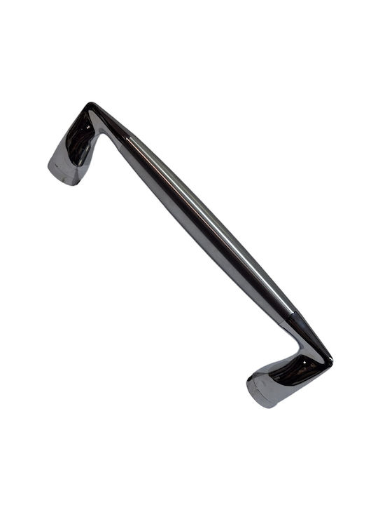Italienischer Messing-Tastatur Außentür Mandelli 4898-ino Zweifarbige Größe 25,0cm