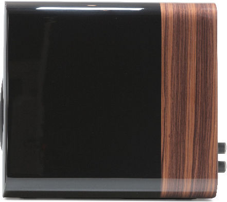 Q-Acoustics Concept 300 Paar Hi-Fi Lautsprecher Buch selbst 2 Anzahl von Fahrern B35.5xT40xH20cm. Gloss Black & Rosewood