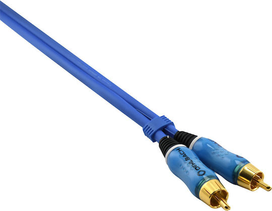 Oehlbach Audio Kabel 2x RCA-Stecker - 2x RCA-Buchse 5m