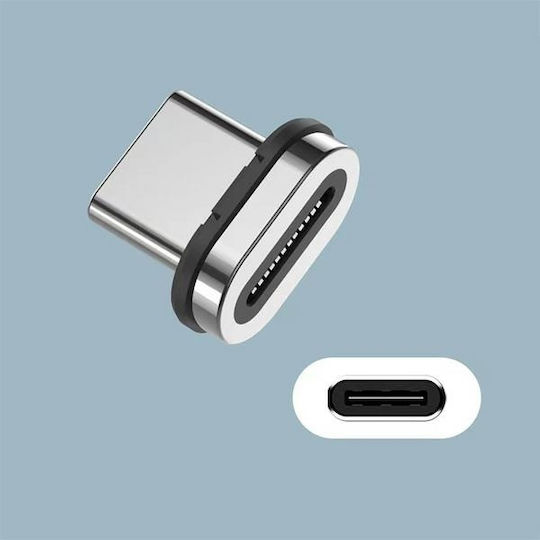 Adaptor magnetic Beline USB-C argintiu DAC BLNAM01 BLNMA01