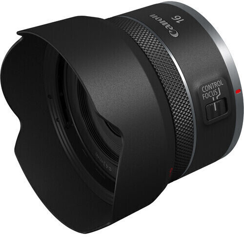 Canon Full Frame Camera Lens RF 16mm f/2.8 STM Wide Angle for Canon RF Mount Black