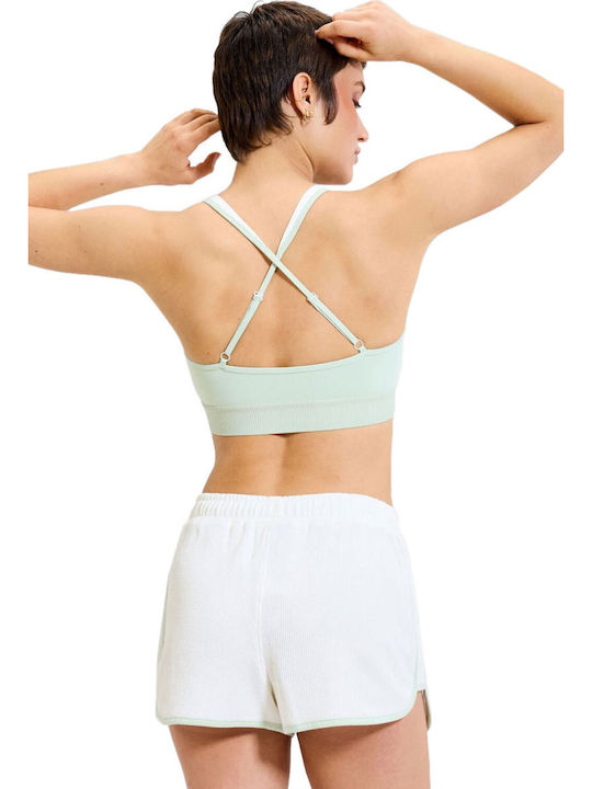 Briancon Women's Bra without Padding Light Green