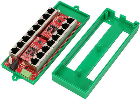 Extralink Active Poe Injector 8 Lan Ports 8 Poe Ports 802.3at/af
