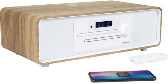 Thomson Soundsystem 2 Mini 60W mit CD Player und Bluetooth Weiß