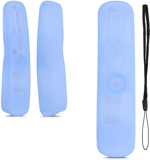Remote Control Case An-mr21gc Mr21n Kwmobile Blue Silicone 57541.23