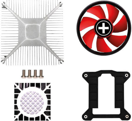 Xilence XC232 CPU Cooling Fan for 1700 Socket Red